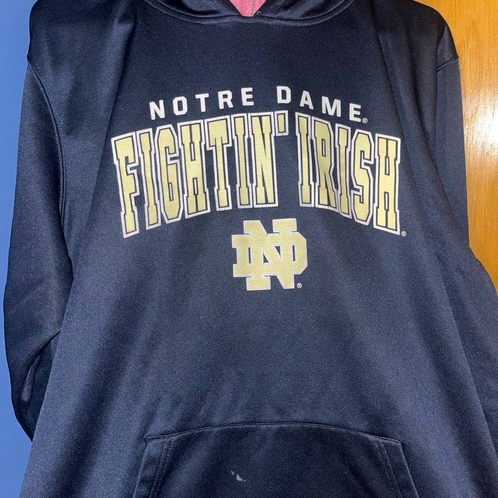 Stadium Athletics Navy Notre Dame Hoodie